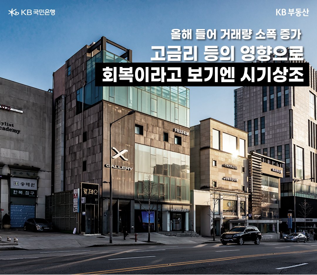 2023년 기준 '서울 꼬마빌딩 거래량 소폭 증가'. 하지만 고금리 등 영향으로 꼬마빌딩 시장 회복으로 보기엔 시기상조.