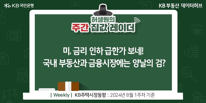 미, '금리 인하' 급한가 보네! 국내 부동산과 금융시장에는 양날의 검?이라는 제목이 가운데 자리잡고 있다.