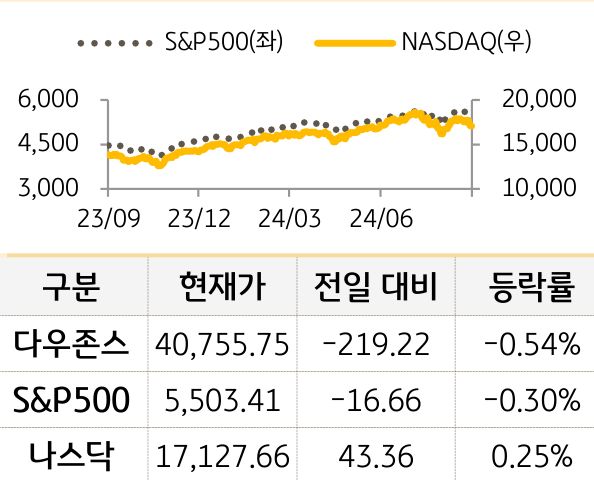 미국 증시