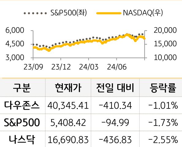 미국 증시