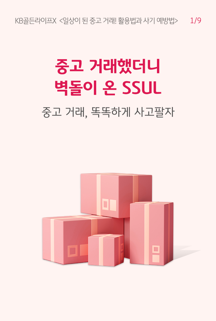 중고 거래했더니 벽돌이 온 SSUL | KB의 생각