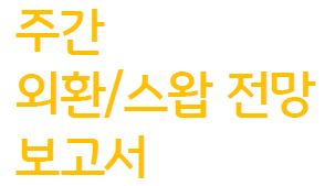 주간 외환, 스왑 전망 보고서