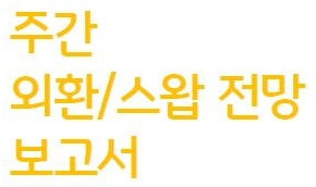 노란색 타이틀, 주간 외환 스왑 전망 보고서
