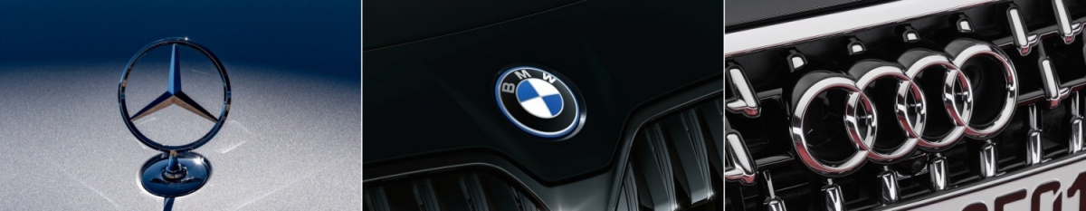 독일의 '아우디'는 '벤츠'나 'BMW'보다는 늦게 고급화 전략을 펼쳤지만 고급차 브랜드로 자리매김함. 링컨이나 캐딜락은 명성이 예전만 못해서, 요즘 고급차를 대표하는 브랜드 하면 주로 독일 3사(벤츠, BMW, 아우디)를 가리킴.