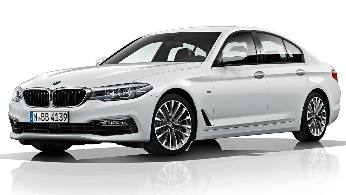 'BMW 올 뉴 5시리즈(G30)' 차량의 사진이다.