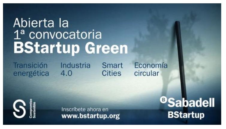 'Banco Sabadell'의 'BStartup Green'에 대해 알아봄.