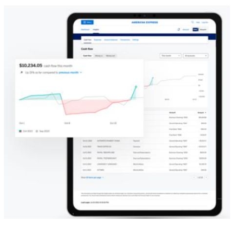 'Business Blueprint'는 현금흐름 관리부터 당좌예금 계좌개설, 신용한도까지 제공하는 일련의 상품으로 2020년 아메리칸익스프레스가 인수한 온라인 대출기업 Kabbage를 기반으로 하는 서비스.