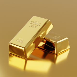 골드바(금괴)가 반짝이고 있다. 금 투자를 위한 금 시세 전망과 금값이 오르는 이유 콘텐츠 썸네일이다.