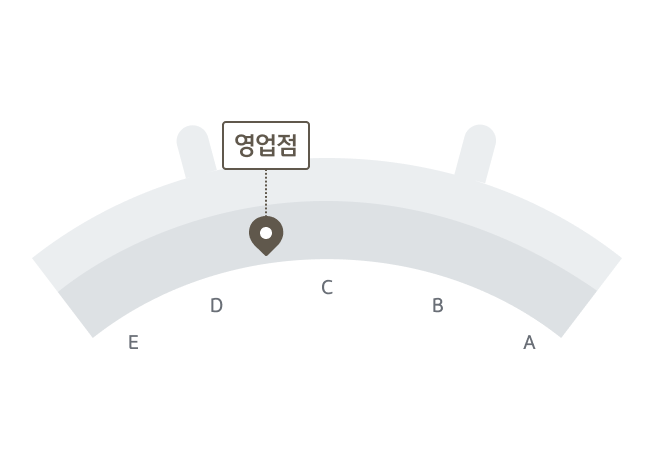 KB국민은행 인천공항 환전소의 위치를 안내하는 지도입니다. 인천국제공항 제1터미널 지하 1층 서편 C-D 사이에 인천공항 지점이 있습니다.